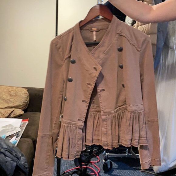 Free People Jackets & Blazers - Free people small mauve jacket
